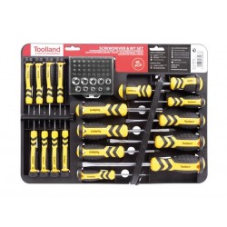  jeu de tournevis et d'embouts - 60 pcs 