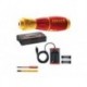 wiha - tournevis a assistance electirque speede® ii fente, plusminus/pozidriv, 7 pcs avec embouts isoles slim, batteries et c...