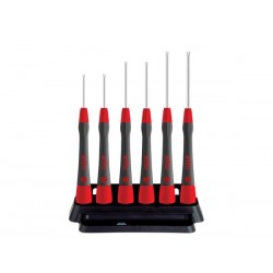  wiha jeu de tournevis de precision picofinish® torx® 6 pcs avec etui (42996) 