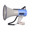 MEGAPHONE SIRENE 25W AVEC LECTEUR MP3 ET ENREGISTREUR SUR 12V OU PILES