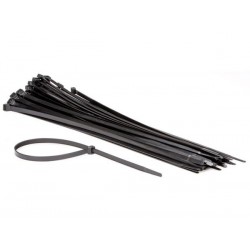  jeu de serre-cables en nylon - 8.8 x 500 mm - noir (50 pcs) 