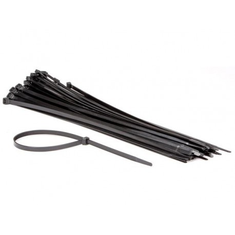  jeu de serre-cables en nylon - 8.8 x 500 mm - noir (50 pcs) 