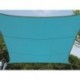  voile solaire - rectangulaire - 4 x 3 m - couleur : bleu ciel 
