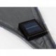  voile solaire avec contour led - triangulaire - 3.6 x 3.6 x 3.6 m - anthracite 