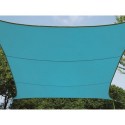  VOILE SOLAIRE - RECTANGULAIRE - 2 x 3 m - COULEUR : BLEU CIEL 