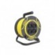  stanley - enrouleur pvc - 25 m - 3g1.5 - 4 prises 
