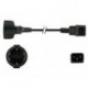  power cord l:1.8m black 