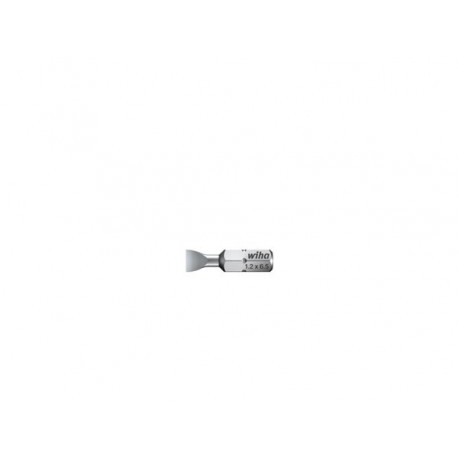  wiha embout standard 25 mm fente 1/4" (01626) 6,5 