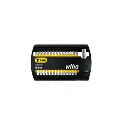  wiha jeu d'embouts xlselector embout y de 25 mm phillips, pozidriv, torx® 31 pcs 1/4" (41832) 