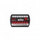  wiha jeu d'embouts bitbuddy® embout ty de 49 mm six pans, 7 pcs 1/4" (42114) 