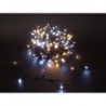  Duolight - 20 m - 300 LED - blanc et blanc chaud - câble vert - modulateur - 24 V 